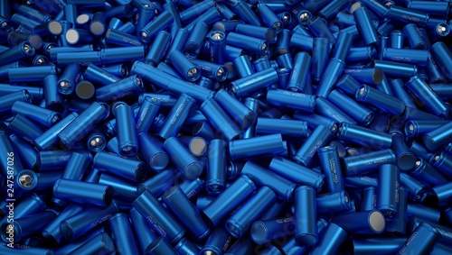 The problem of the residuals of the lithium ion cells (Blue version)