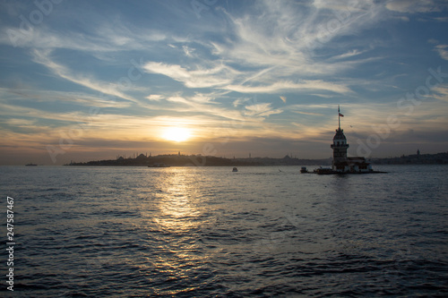 Wallpaper Mural Istanbul skyline sunset Torontodigital.ca