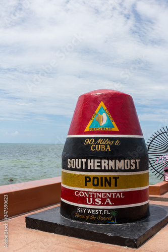 Southernmost Point, Key West, Florida Keys, Florida, USA