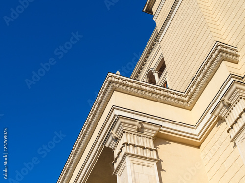 Moscow architecture - detail of old edifice