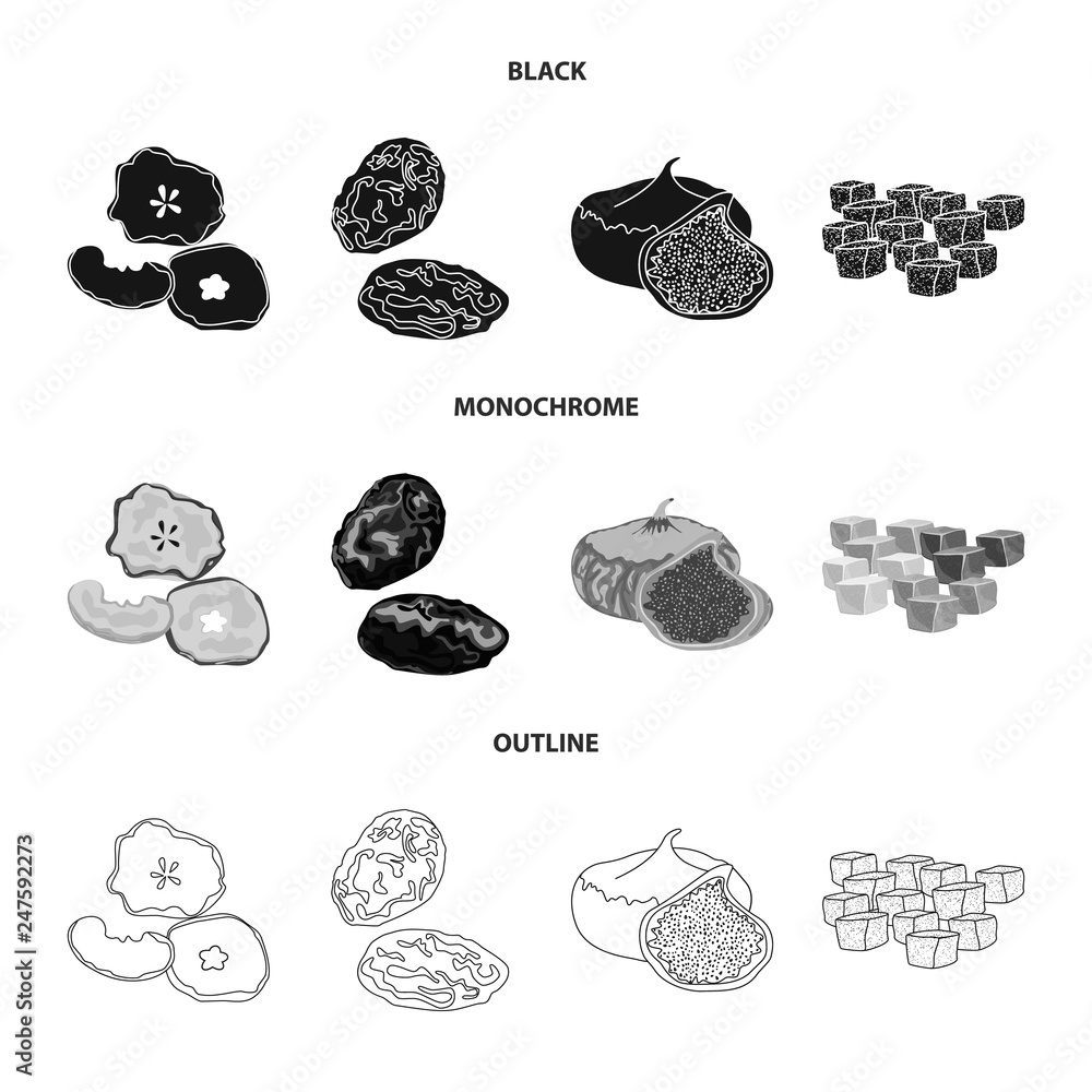 Vector design of food and raw symbol. Set of food and nature vector icon for stock. Vector design of food and raw symbol. Set of food and nature vector icon for stock.