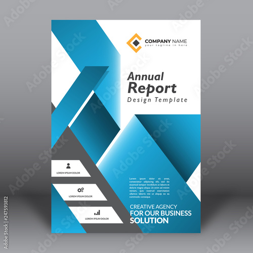Blue Triangle annual report template