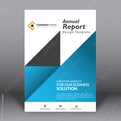 Blue Triangle annual report template