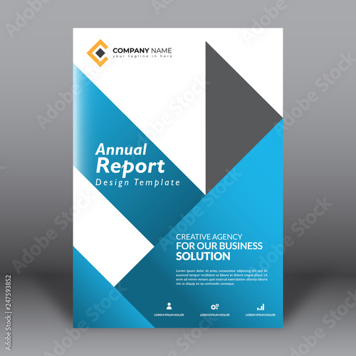 Blue Triangle annual report template