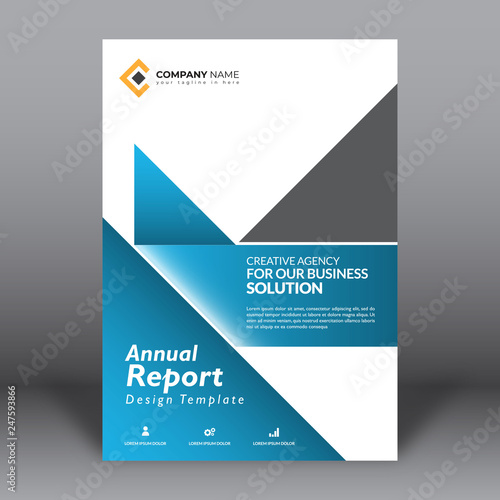 Blue Triangle annual report template
