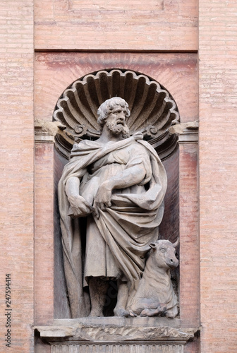 Saint Luke the Evangelist, Church of SS. Salvatore. Bologna. Emilia-Romagna. Italy.