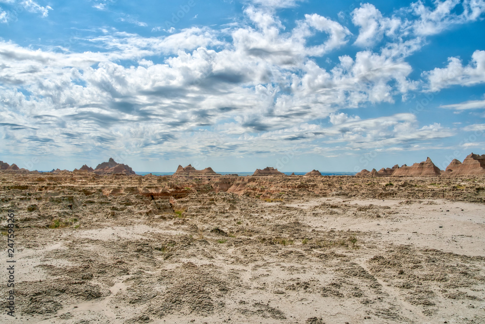 Beautiful Scenery at Badlands National Park