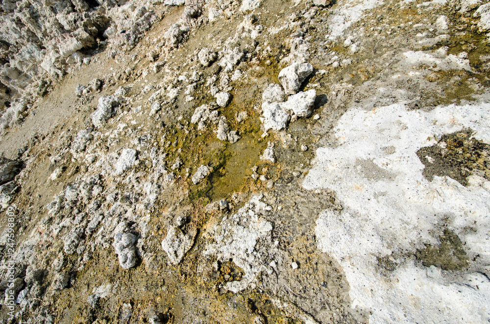 Tufa tower formations at Mono Lake in California's eastern Sierra, located off of US-395 Tufa tower formations at Mono Lake in California's eastern Sierra, located off of US-395