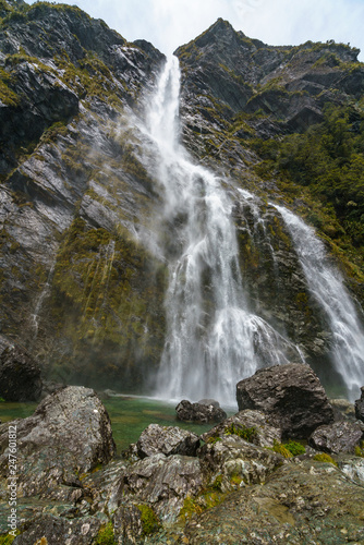 mighty waterfalls  earland falls  southland  new zealand 8