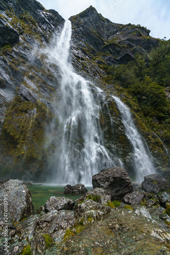 mighty waterfalls  earland falls  southland  new zealand 9