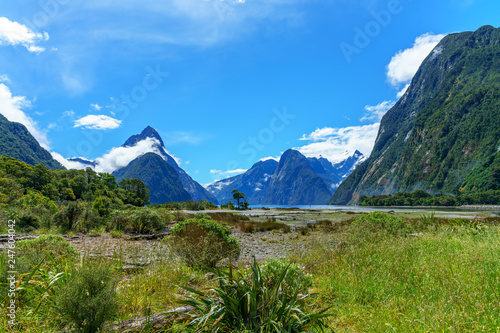 mountains in the clouds, milford sound, fiordland, new zealand 28