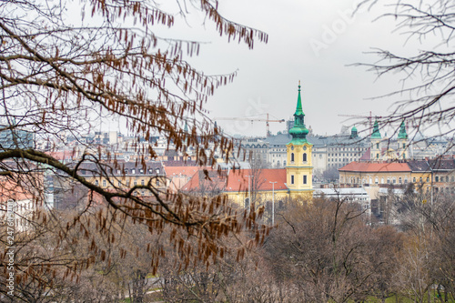 cityscape of eastern europe