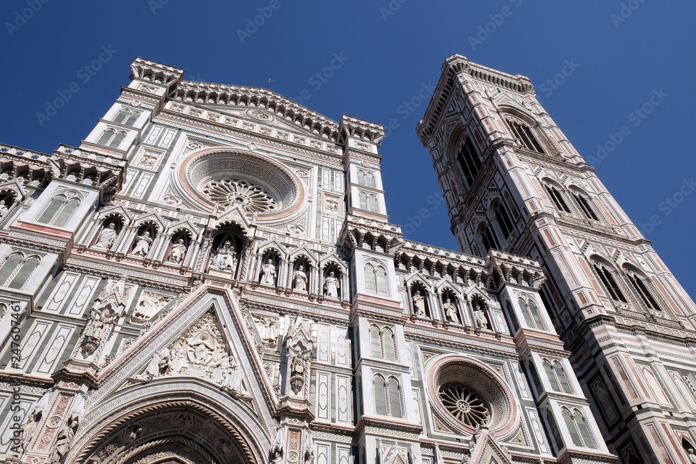 Cattedrale di Santa Maria del Fiore (Cathedral of Saint Mary of the Flower) in Florence, Italy 