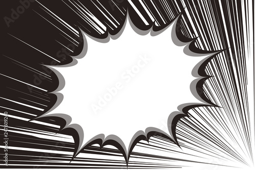 Wallpaper Mural #Background #wallpaper #Vector #Illustration #design #free freesize  effect line,concentration line,comic,speed line,speech bubble,balloon,cloud line 背景素材壁紙,漫画,吹き出し,セリフ,集中線,効果線,枠,爆発,大声,叫ぶ,コピースペース,タイトル Torontodigital.ca