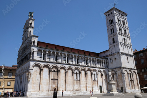San Michele in Foro Church in Lucca, Italy