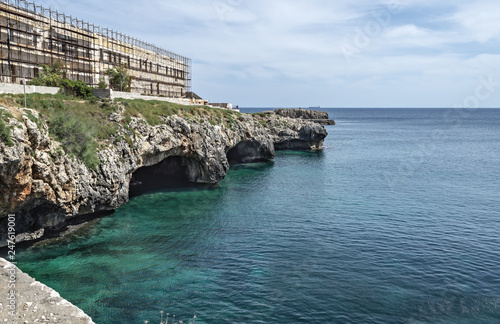 Italia Puglia Capo Santa Maria di Leuca lungomare porto photo