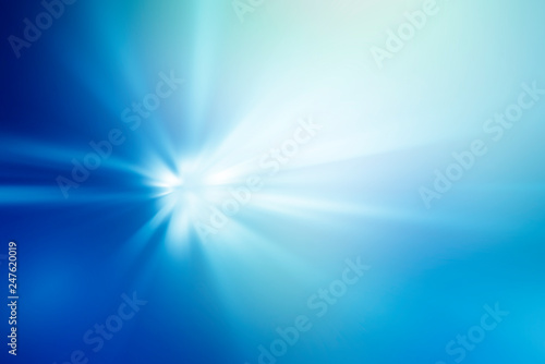 abstract blue light background photo