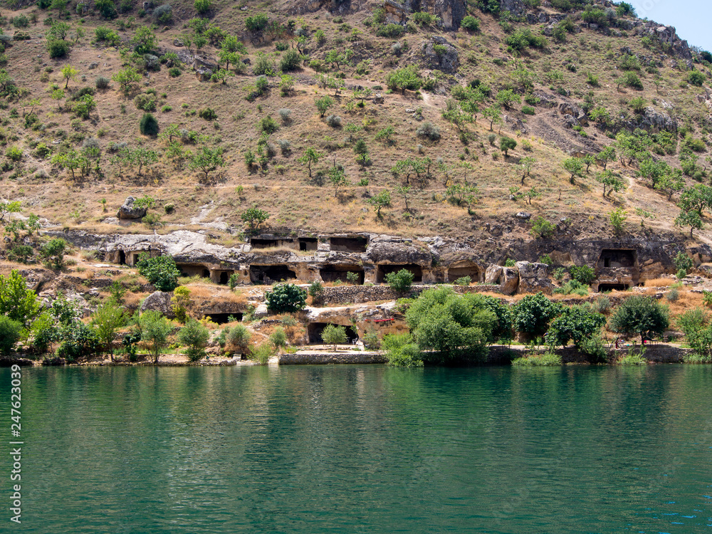 Abandoned Castle (Rum Kale) in gaziantep, Turekey