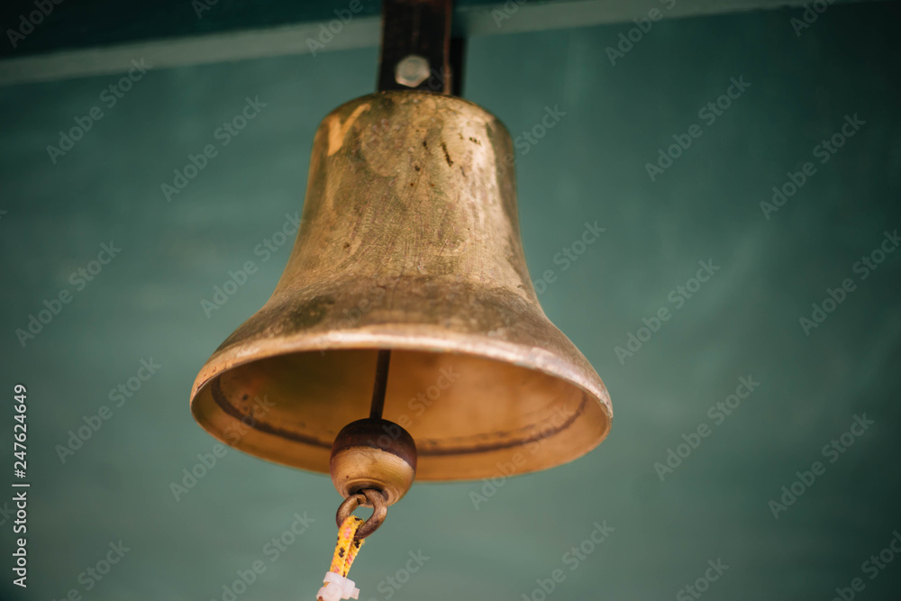 Metal Bell Ringing Metal bells. Church bell Stock Photo | Adobe Stock