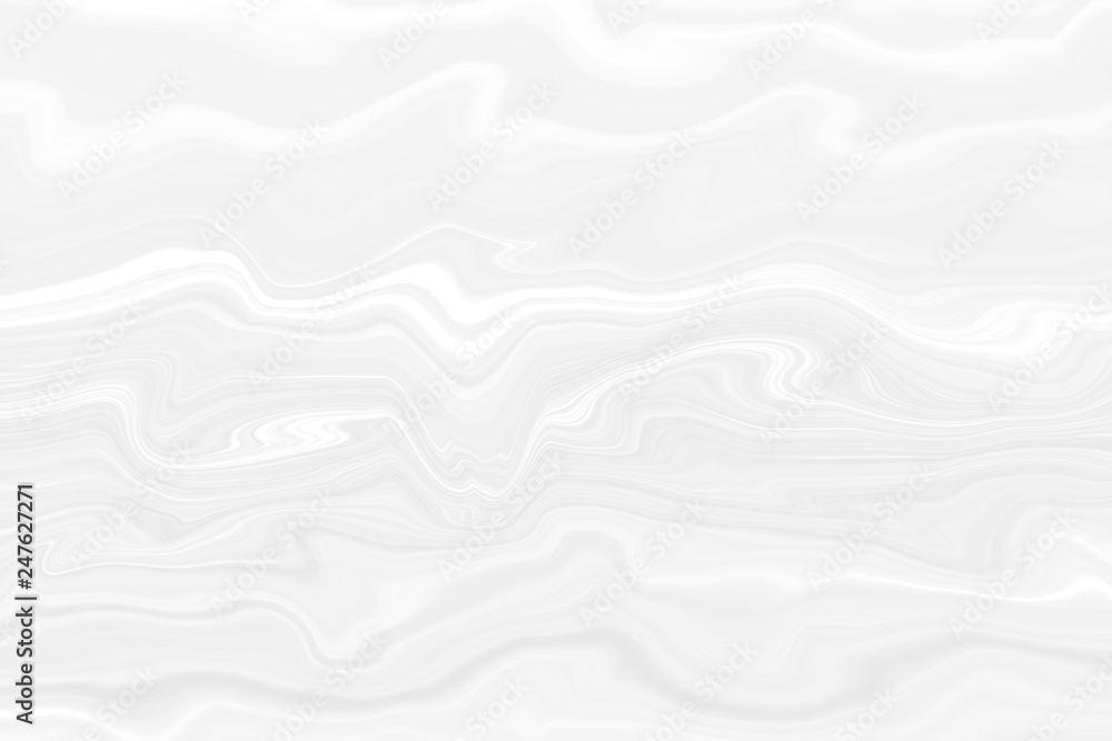 The texture of white marble for a pattern of packaging in a modern style. Beautiful drawing with the divorces and wavy lines in gray tones for wallpapers and screensaver.