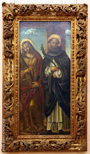 St. Catherine of Alexandria and St. Peter Martyr