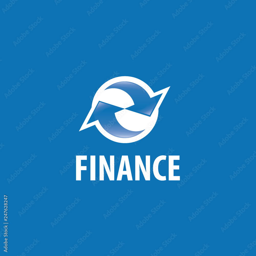 Fototapeta premium logo with arrow