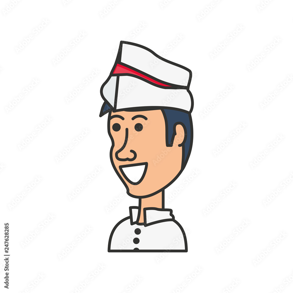 ice cream salesman avatar character