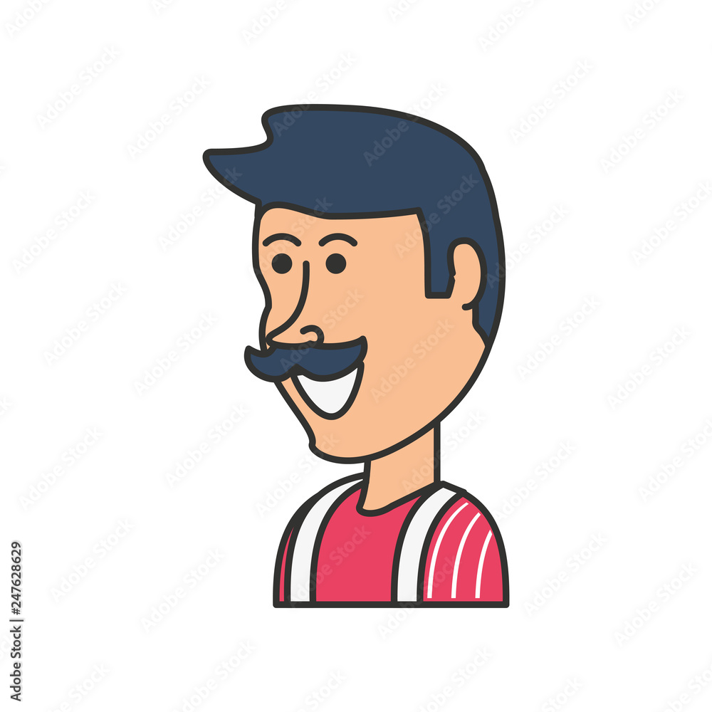 ice cream salesman avatar character
