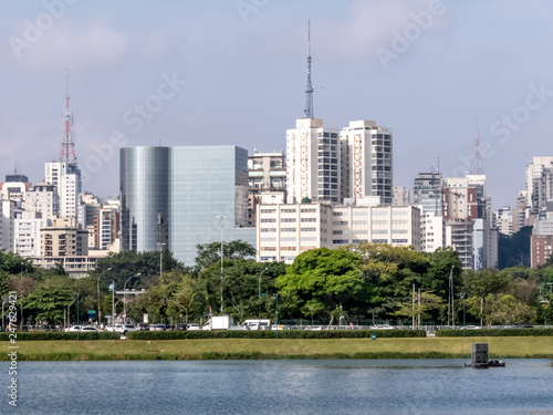 Skyline of Sao Paulo city