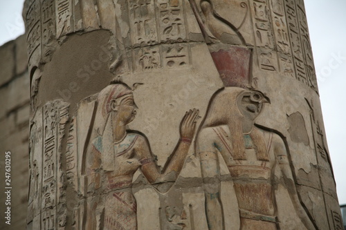 Hieroglyphs in Egypt