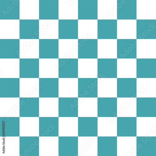 Chess board with chess pieces. Seamless background. Vector illustration Abstract ornament