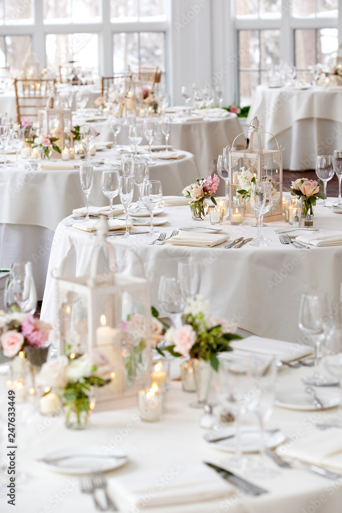 wedding tables set for fine dining wedding tables set for fine dining