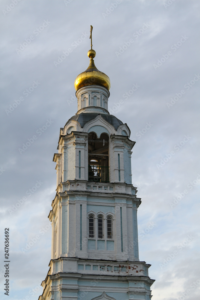 Golden dome of the church