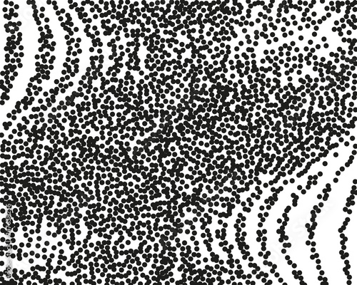 Grainy grunge texture on a white background