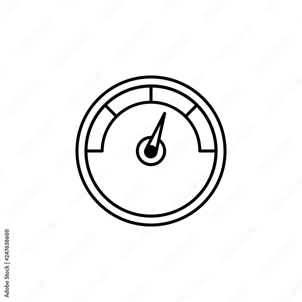 speedometer, speed icon. Signs and symbols can be used for web, logo, mobile app, UI, UX speedometer, speed icon. Signs and symbols can be used for web, logo, mobile app, UI, UX