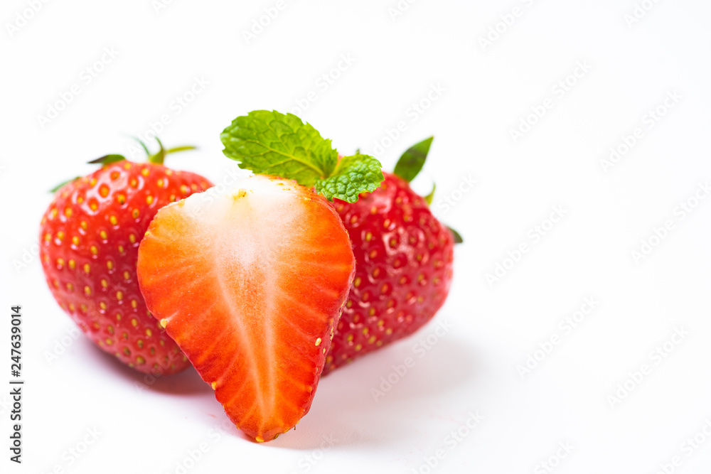 Strawberry isolated on white background Strawberry isolated on white background