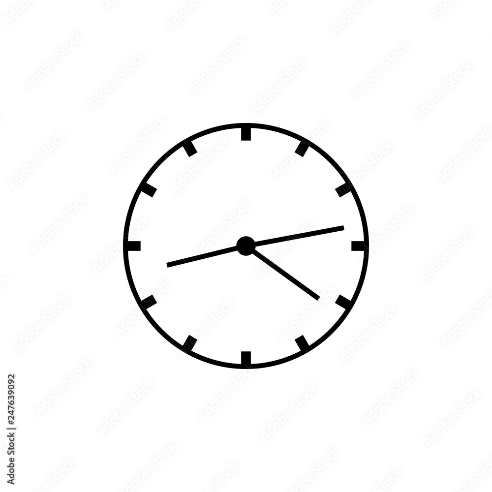wall, clock, time icon. Signs and symbols can be used for web, logo, mobile app, UI, UX wall, clock, time icon. Signs and symbols can be used for web, logo, mobile app, UI, UX
