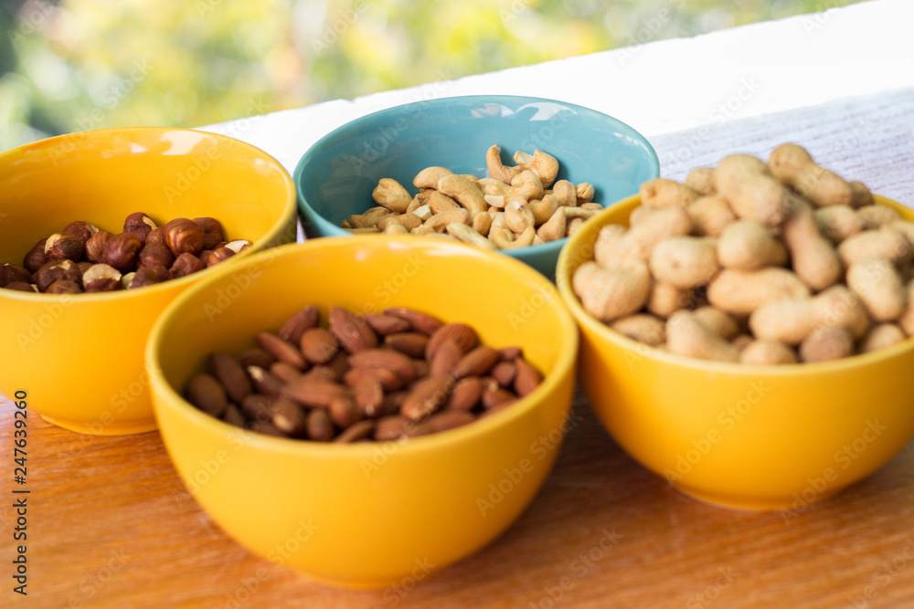 Assorted mixed nuts Assorted mixed nuts