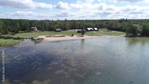 Wallpaper Mural Pickerel Lake Camp Pet-O-Se-Ga Petoskey, Michigan Torontodigital.ca