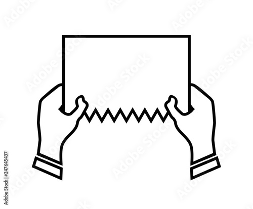 Paper towel dispenser icon vector line
