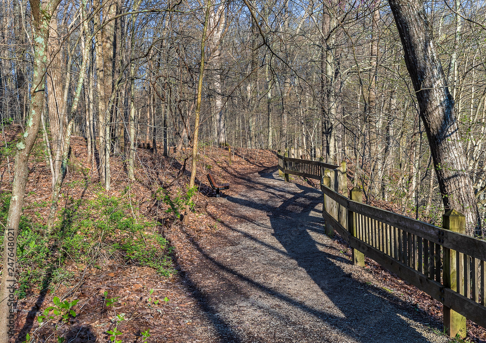 The start of spring offers a great opportunity for hiking. The start of spring offers a great opportunity for hiking.