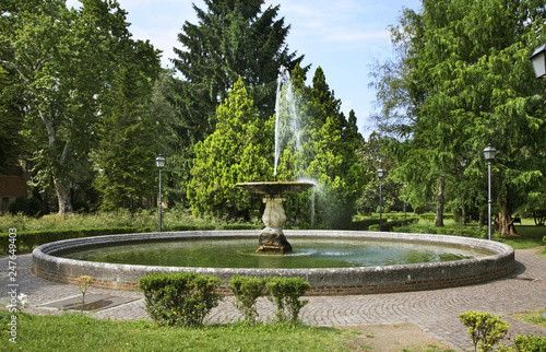 Massari park in Ferrara. Italy