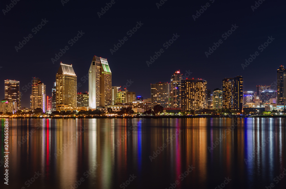 San Diego At Night