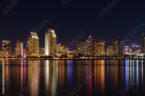 San Diego At Night © Berenice C
