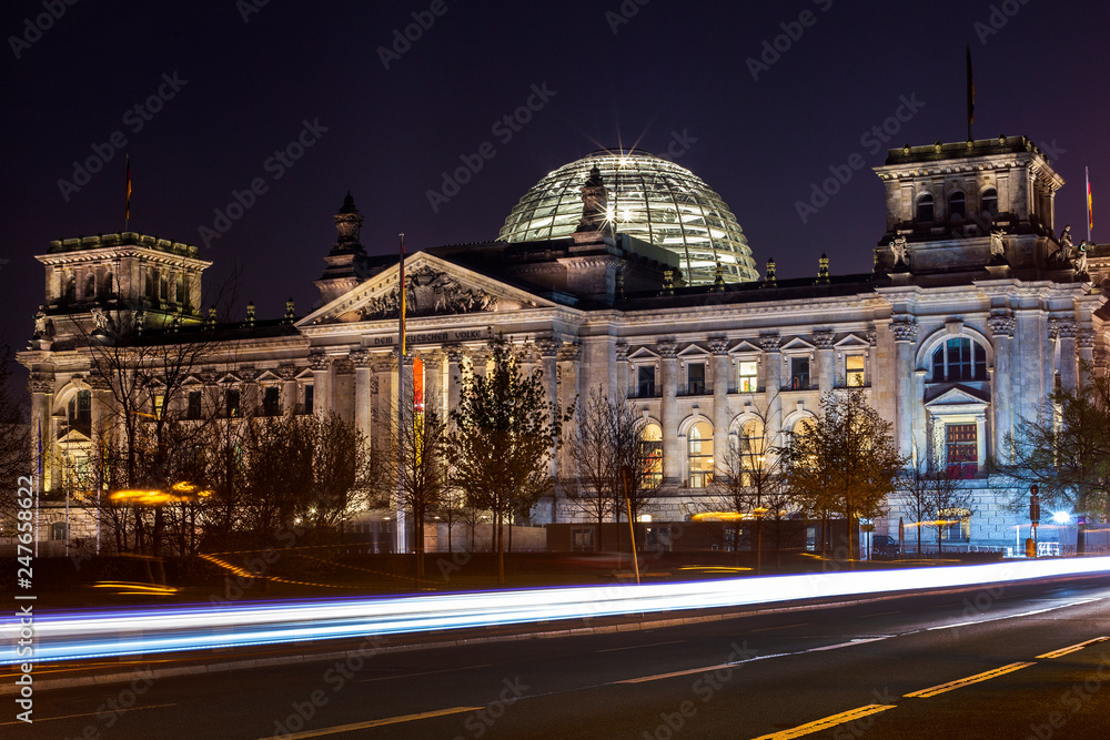 Fototapeta premium The Reichstag in Berlin
