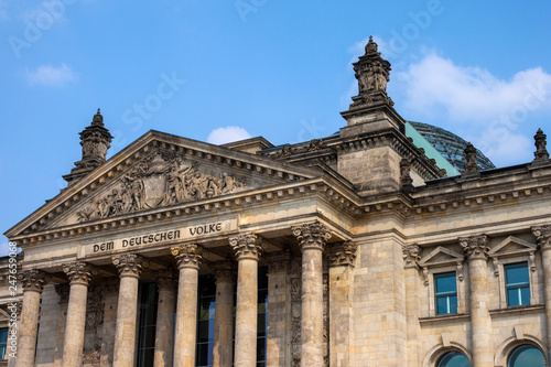 The Reichstag in Berlin