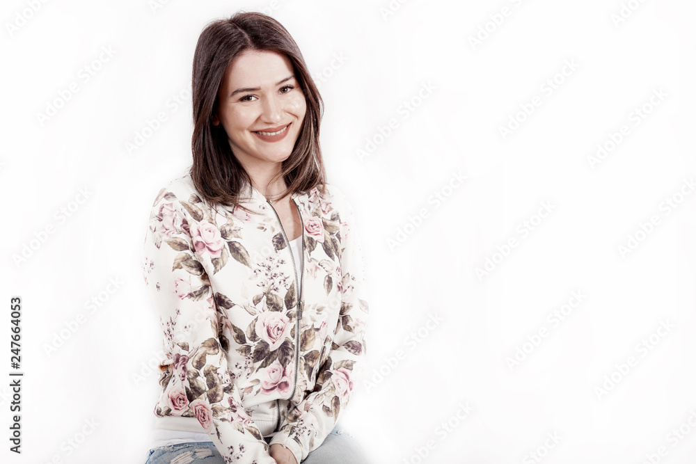 beautiful young woman portrait