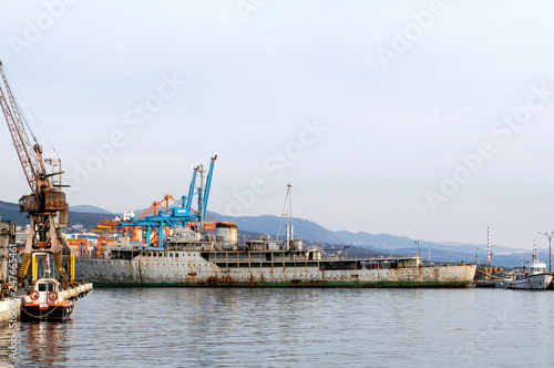 Old ship called  Galeb .