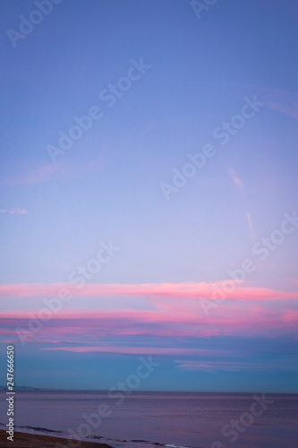 golden and pink skies over the mediterranean sea near valencia © Andy Morehouse