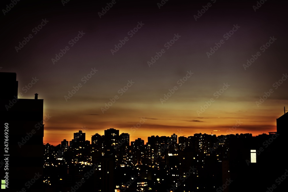 Naklejka premium The City